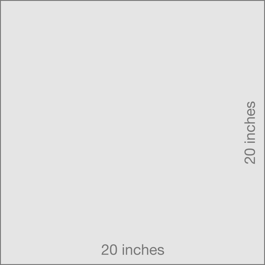 20x20 Canvas Wrap