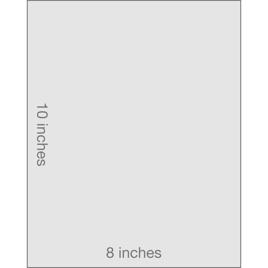 8x10 Metal Print Vertical