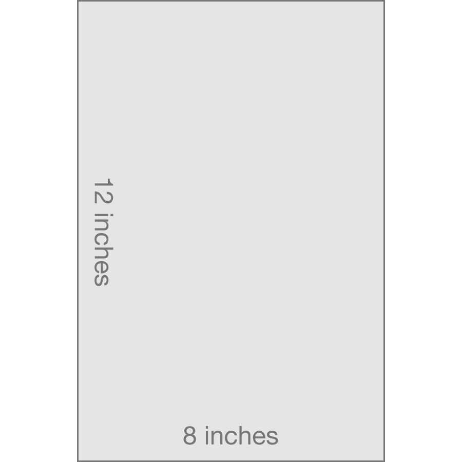 8x12 Metal Print Vertical